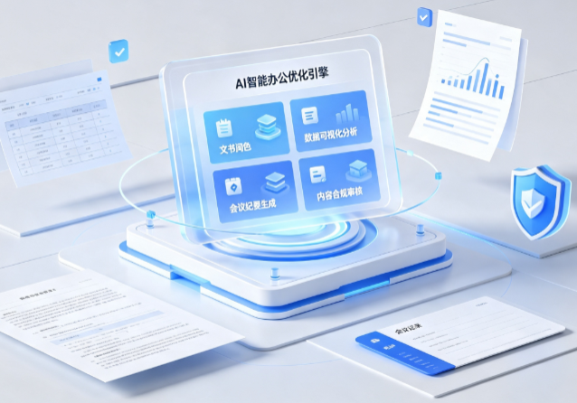 姜堰市AI重构现代办公体系 智能优化引擎助力企业轻量化高效运营
