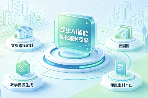 姜堰市AI普惠赋能民生服务 智能优化技术升级大众生活服务体验